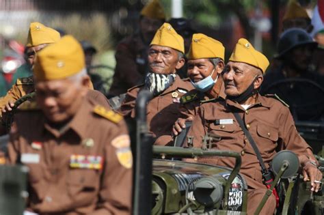 Peringatan Hari Veteran Nasional Di Kediri Republika Online