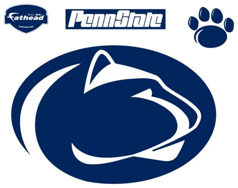 Penn State Lion Logo Fathead NCAA Wall Graphic