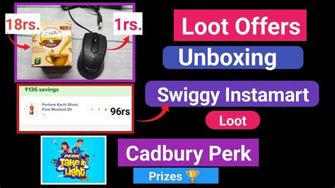 Flipkart Rs Product Unboxing Phable Loot Unboxing Swiggy Instamart