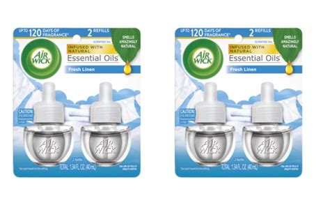 FREE Air Wick Fresh Linen Scented Oil Refills 2ct At ShopRite Just