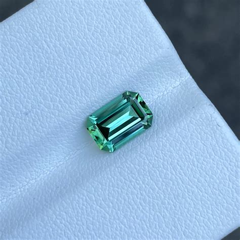 Buy Mint Green Tourmaline 1 80 Carats Emerald Gandharagems Gandhara Gems