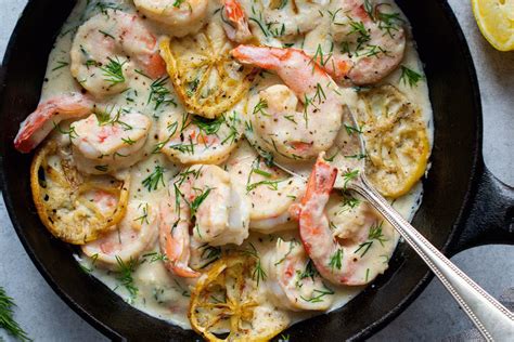 Prawns recipe: boost energy levels with a creamy shrimp supper