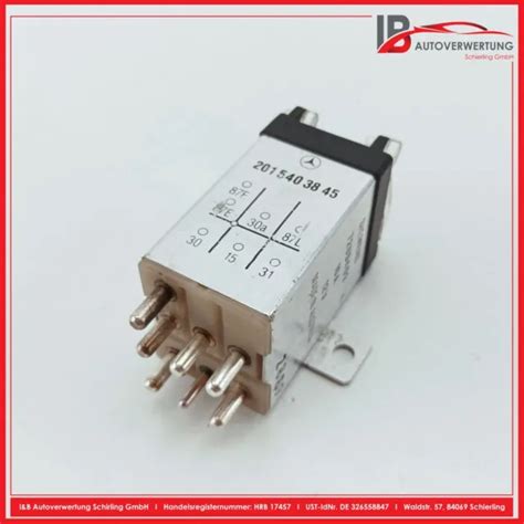 Mercedes Benz W W W Relay Surge Protection