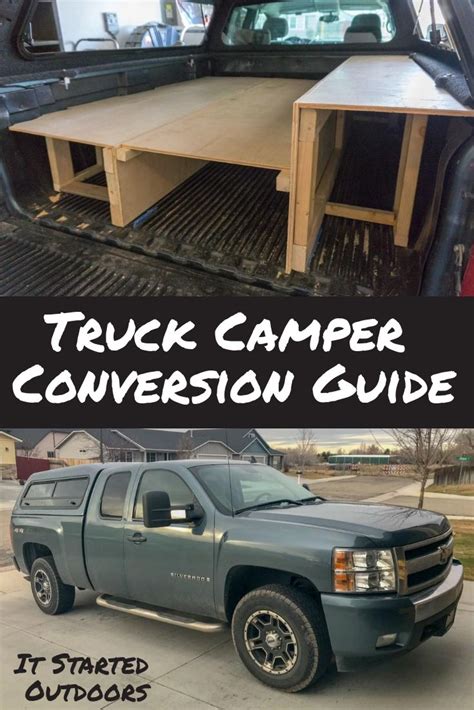 Truck Camper Build Guide Caitlin Workman