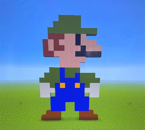 Super Mario: 8-bit Luigi by SebasChavez on DeviantArt