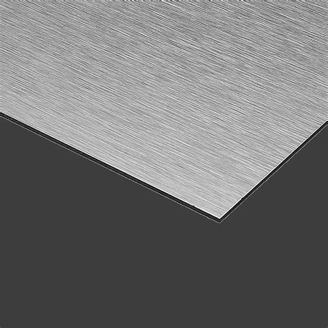 Brushed Aluminium Sandwich Panel Mm Thick Alupanel Dibond