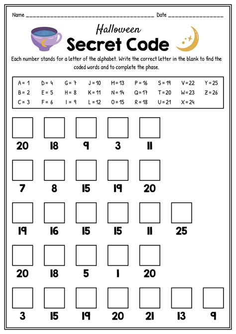 11 Secret Message Math Worksheets | Kids math worksheets, Math