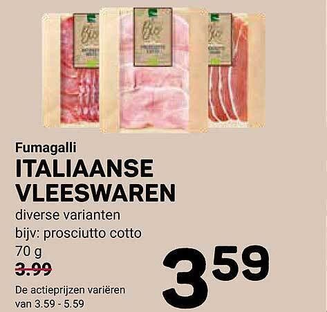 Fumagalli Italiaanse Vleeswaren Aanbieding Bij Ekoplaza