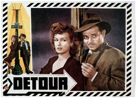 Detour 1945 Movie Poster By The Nabu Ubicaciondepersonascdmxgobmx