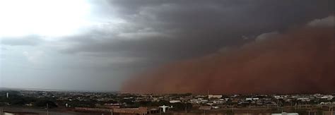 CHOCANTE Tempestade De Areia Atinge Cidades Do Noroeste Paulista