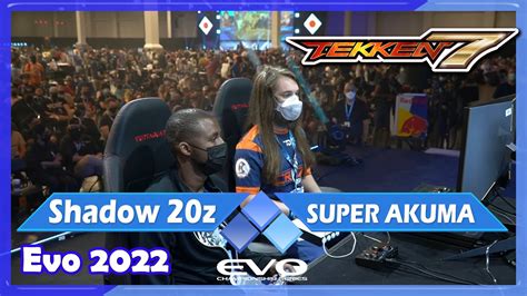 Evo 2022 Tekken 7 Shadow 20z VS Super Akuma Top 16 1080p 60fps