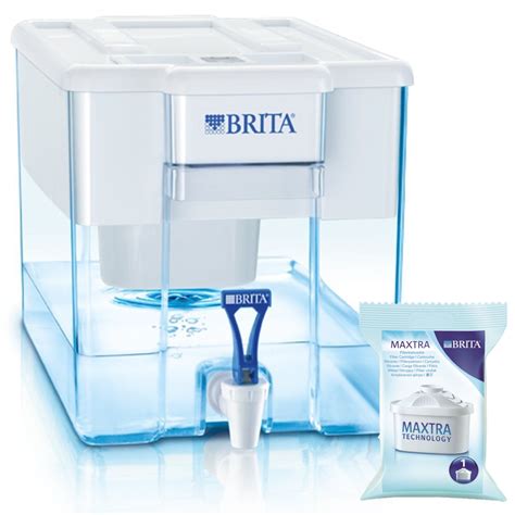 Brita XXL Optimax Cool Fridge Counter Top Water Filter Jug 8 5L White