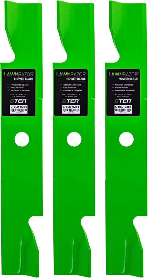 3pk Oregon 99 132 High Lift Mower Blades Replacement For