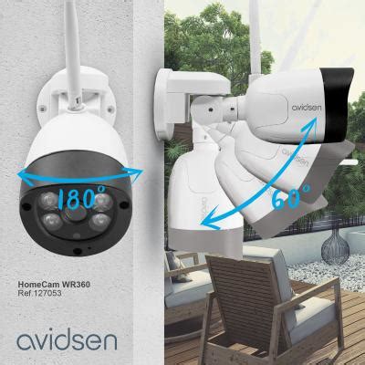 Caméra extérieure motorisée Avidsen WR360 application Avidsen Home