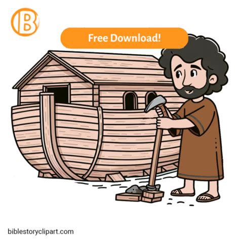 Noah and the Ark - Bible Story Clipart