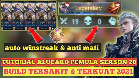 TUTORIAL BERMAIN ALUCARD PEMULA BUILD ALUCARD TERSAKIT 2021 Mobile