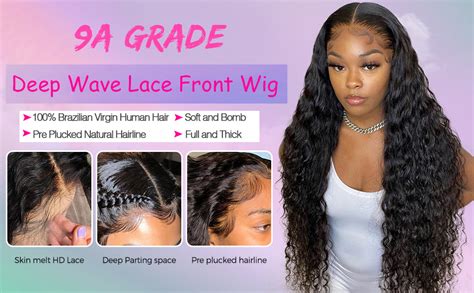 Lovfir Human Hair Wigs For Woman X Lace Front Wigs Human Hair Curly