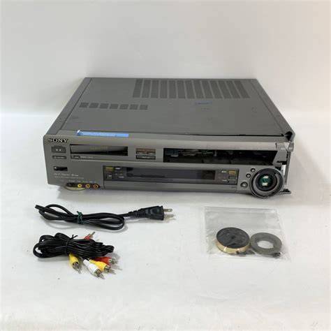 Sony ソニー Wv St1 S Vhsハイファイ／ステレオハイエイト“ダブルビデオ” 1円スタート 8ミリビデオデッキ ｜売買された