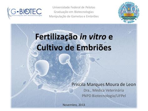 PDF Fertilização in vitro e Classificação de Embriões externamente