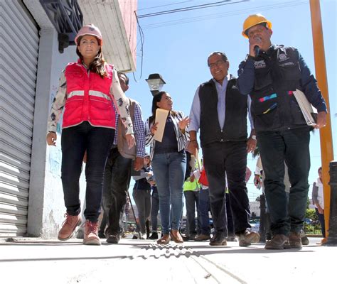 Alcaldesa Supervisa Avances De Obra Pública Mx