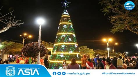 Alcalde De Asia Realizo Encendido Del Rbol De Navidad Noticias