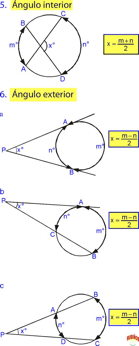 ANGULOS EN LA CIRCUNFERENCIA EJERCICIOS RESUELTOS PDF