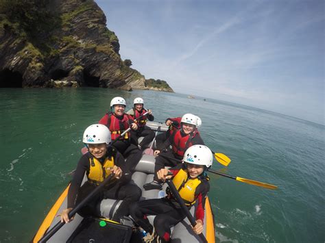 Coastal Rafting Activity Sessions In North Devon Families And Parties