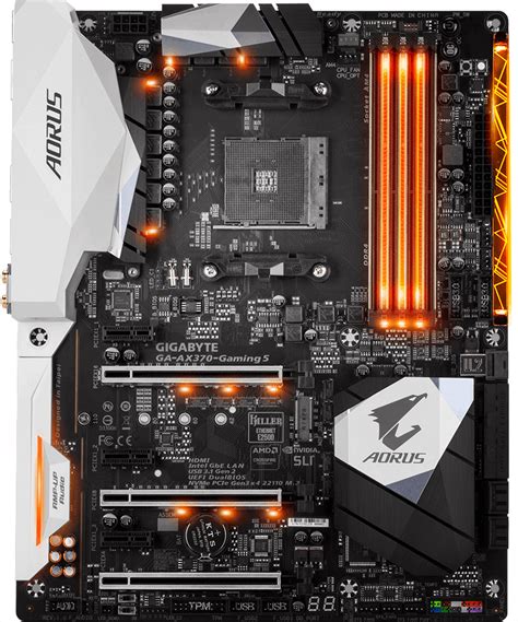 Gigabyte GA AX370 Gaming 5 Motherboard Specifications On MotherboardDB