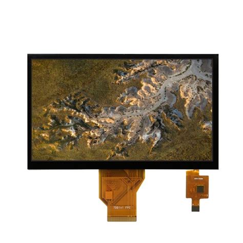 Ronen 7 Inch LCD Display 1024X600 800X480 Dots FT5436 FT5426 IPS With