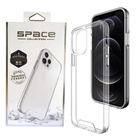 Military Grade Space Collection Clear Case For IPhone Executive Ample