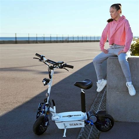 Patinete El Ctrico W Plegable Con Asiento Titan