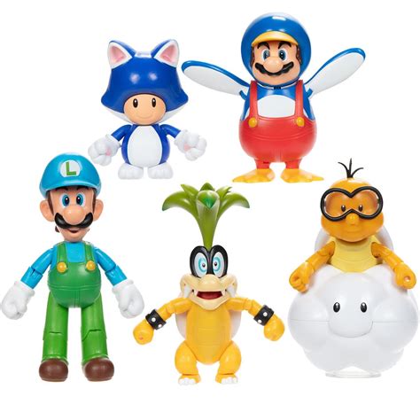 World Of Nintendo Super Mario Figures Tranetbiologiaufrjbr