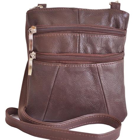 Womens Quality Genuine Leather Cross Body Bag