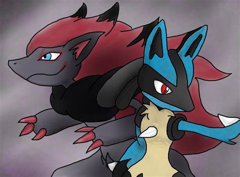 Pokemon Mewtwo Lucario And Zoroark