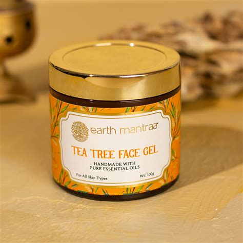 Tea Tree Gel For Better Skin Earth Mantraa