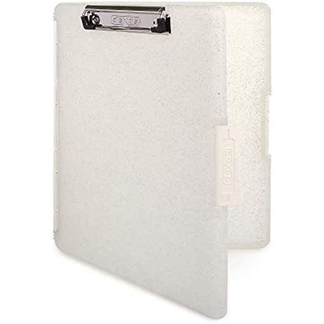 Dexas Slimcase 2 Storage Clipboard With Side Opening Natural Glitter