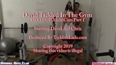 David Tickled In The Gym Hd Multicam Part Trailer Ticklishlads