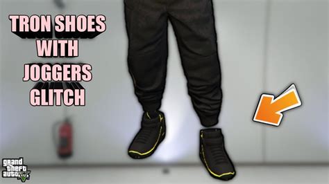 How To Get Tron Shoes With Joggers Glitch Gta Online Youtube