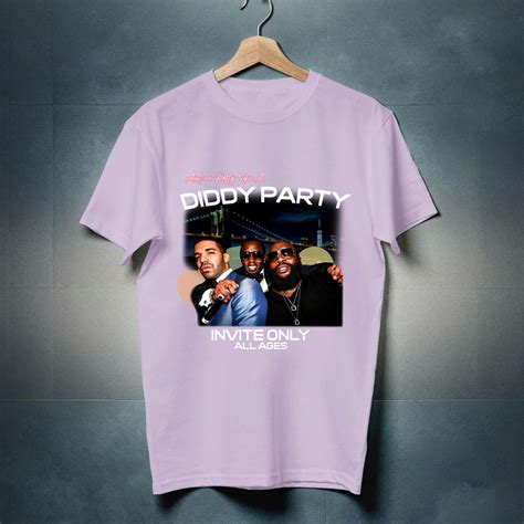 Vintage Aint No Party Like A Diddy Party Ver 3 Classic T Shirt S 5xl