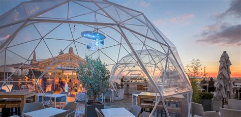 Galeries Lafayette - Dômes rooftop on Behance