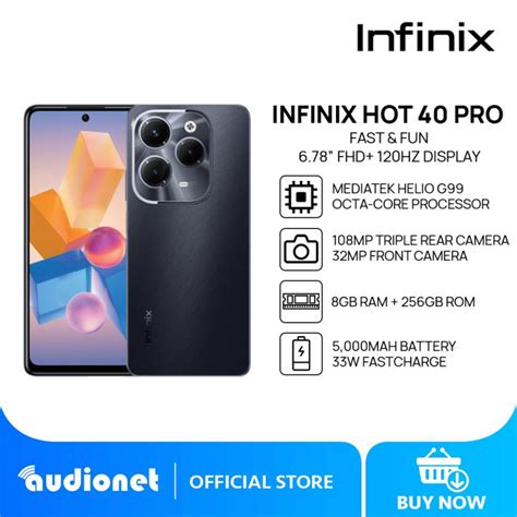 Infinix Hot Pro Smartphone Gb Ram Gb Rom Mediatek Helio