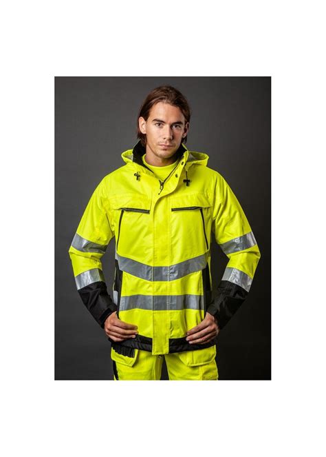 Projob Hi Visibility Padded Functional Jacket En Iso Class