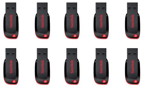 Sandisk Sdcz50 008g Cruzer Blade Memoria Usb 20 8 Gb 10 Unidades