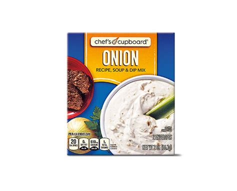 Onion Recipe Soup Dip Mix Chef S Cupboard ALDI US