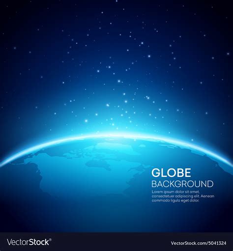 Blue Globe Background