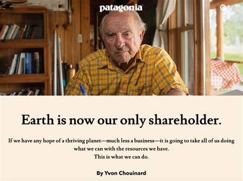 世界上最酷的patagonia，把自己捐给了地球马甲新浪新闻