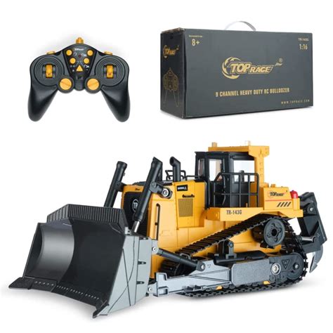 Buy Top Race Remote Control Bulldozer Heavy Duty Hobby Grade Rc Front