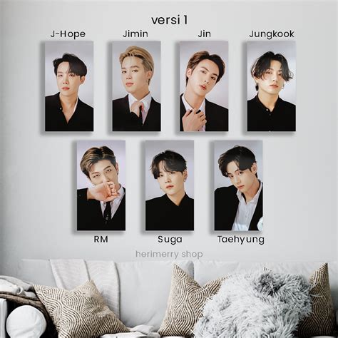 HIASAN DINDING KAYU Wall Decor BTS 2021 New Year S Eve Live 10x20 Cm