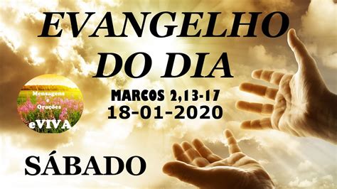 EVANGELHO DO DIA 18 01 2020 Narrado e Comentado LITURGIA DIÁRIA