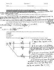 PHYSIC1102 Prelab 7 Pdf Physics 1102 Experiment 7 PHAM JANE Name Pre